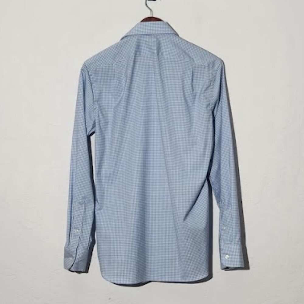 J. Crew Ludlow Men's Long Sleeve Dress Shirt in size 15 Slim - Picture 3 of 4